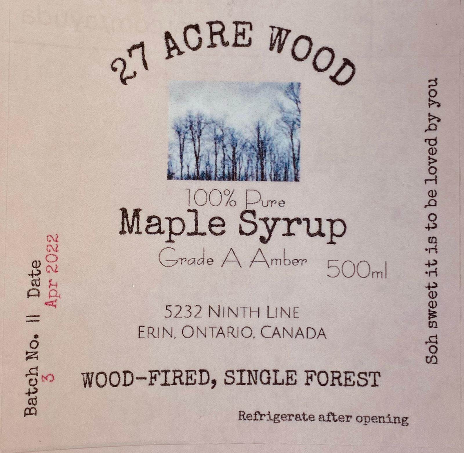 27 Acre Wood / Lynette Soh Logo