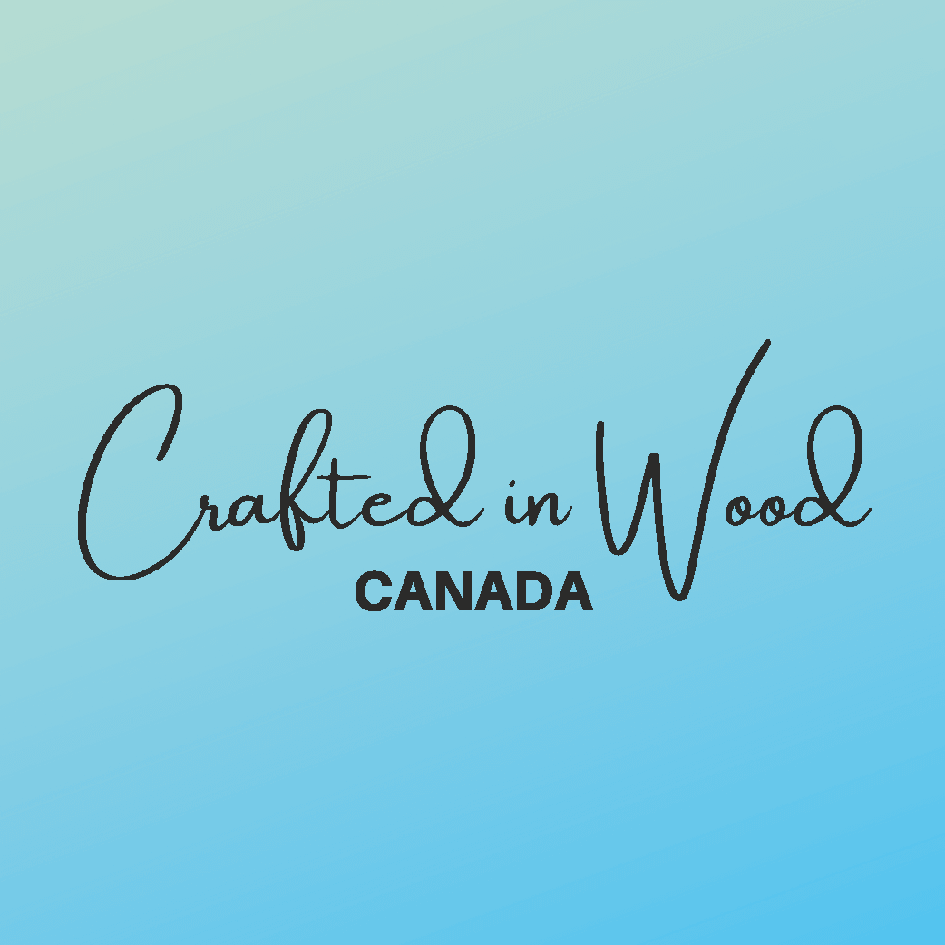 Crafted in Wood / Christina and Michael VanHemert Logo