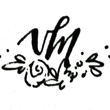 Grey Dove Calligraphy / Velsie Mak Logo